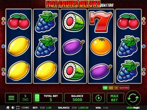 Hot Fruits Deluxe Quattro 888 Casino